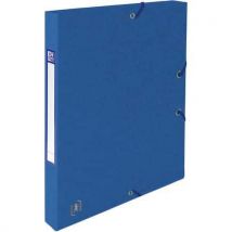 Elba - Caja clasificación topfile 24x32 4/10e lomo 25 mm azul