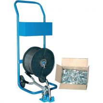 BBA Emballages - Kit de flejado de pp de 12 mm
