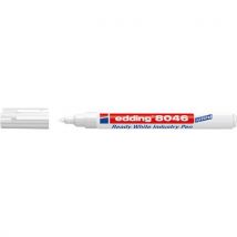 Edding - Rotulador blanco industrial listo para usar e- 8046