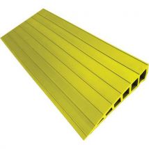 Wattelez - Rampa de acceso - 150 x 40 x 1000 mm - amarillo - adhesivo
