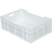 Gilac - Contenedor apilable macizo - 40 l - blanco