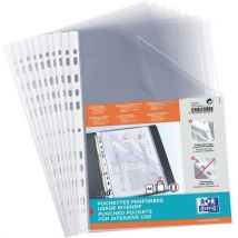 Oxford - Funda perforada lisa e incolora a4 pp - 90
