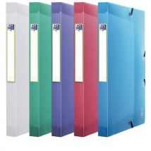 Oxford - Carpeta oxford 2nd life l25 pp trans. - juego de 12 (surt.)