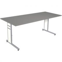 Kerkmann - Escritorio recto 180 cm grafito form 4