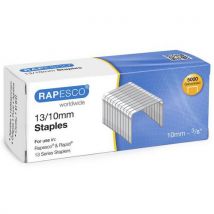 Rapesco - Caja de 5000 grapas 13/10 galvanizada clavadora - rapesco