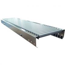 Somefi - Cinta transportadora inoxidable con rodillos de pvc - paso 35 mm - l 2000 mm