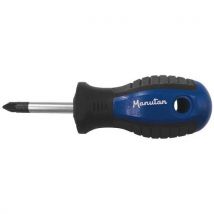 Manutan - Destorn. Empuñ. Bola para tornillos pozidriv pz2 - manutan