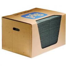 Pig - Lote de 200 hojas absorbentes de grosor simple en caja dispensadora