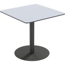 Paperflow - Mesa restaur. Mezzo cuadr. 80x80 cm - melam. Blanca