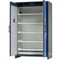 Asecos - Armario io90.195.120.k1.wdc azul 5 estantes perforados 1 bandeja colectora (epoxi)