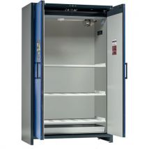 Asecos - Armario io90.195.120.k2.wdc azul 3 estantes perforados 1 bandeja colectora (epoxi)