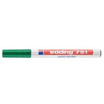 Edding - Rotulador perm. Edding 751 - punta ojival media - verde