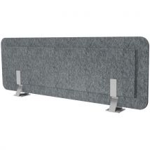 Pant. Acústica 80 cm gris jaspeado + 2 soportes antivuelco - Manutan