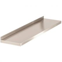 Hupfer - Balda mural de acero inoxidable de 1000 x 300