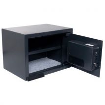 Pavo - Caja fuerte - 350 x 250 x 250 mm - 16 l - gris oscuro - pavo