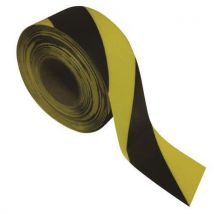Ergomat - Rollo de 10 cm de ancho x 30 m de largo - amarillo y negro