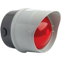 AE&T - Luz de semáforo led compacta - roja