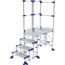 Tubesca-Comabi - Plataforma meca modul de 4 peldaños 1 m 2 baran.