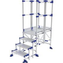 Tubesca-Comabi - Plataforma meca modul de 4 peldaños 1 m 3 baran.