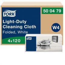 Tork - Paños de limpieza blancos w4 - tork