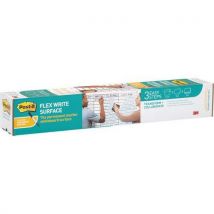 Post-it - Pizarra blanca enrollada flex write post-it 12 m x 24 m