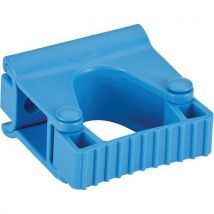 Vikan - Soporte de pared higiénico - clip grip - 83 cm - azul