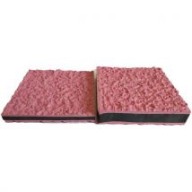 Wattelez - Adekwat - 100 x 100 mm - negro/rosa