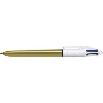 BIC - Bolígrafo bic 4 colores shine gold - bic