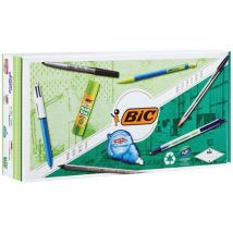 BIC - Kit de escritura personal de oficina y oficina en casa ecológico -bic