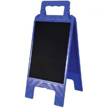 Novap - Caballete con mensaje borrable pizarra/azul - novap