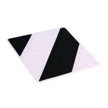 Novap - Baldosa podotáctil negro/blanco - novap