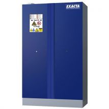 Exacta - Armario cf90 l1200 puertas azules base+extintor+enchufes