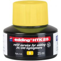 Edding - Recarga htk25 para subrayador e24 amarillo ecoline - edding