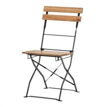 Flexfurn - Silla plegable bistro de madera de acacia - flexfurn
