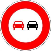Kelias - Panel de señalización b3 adelantamiento prohibido