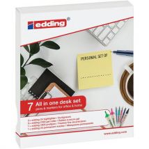 Edding - Set de escritura personal para oficina y teletrabajo