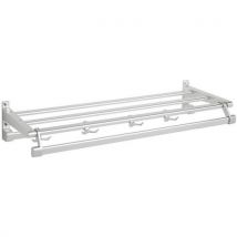 Gardelux by hermeta - Percha mural gardelux 1 tipo 13 4 perchas aluminio