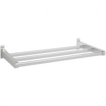 Gardelux by hermeta - Percha mural gardelux 1 tipo 7a sin perchas aluminio