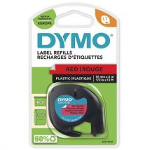 Dymo - Cajitas de cinta para dymo let col:rojo tipo:plástico
