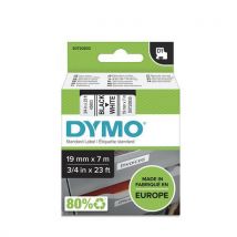Dymo - Cajita de cinta dymo d1 col:blanco col:negro