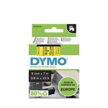 Dymo - Cajita de cinta dymo d1 col:negro col:amarillo