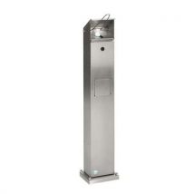 Var - Dispositivo gel y jabón con papelera - hds115 - inox. - var