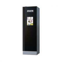 Exacta - Armario cf90 l600 puerta negra base+central alarma+enchufes