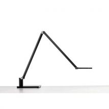 Lámpara de escritorio con placa de base - 4000 k - negro - Manutan