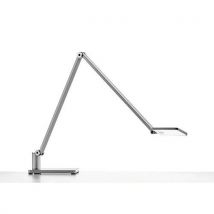 Novus - Lámpara de escritorio con placa de base - 4000 k - plata
