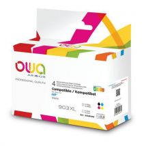 Owa - Pack de 4 cartuchos comp. Con hp 903 xl bcmy w.ilm - owa