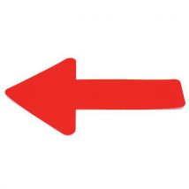Gergosign - Marcado del suelo - flecha de 180 x 180 mm - color rojo