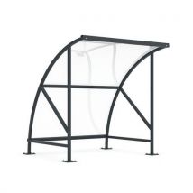 WSM - Marquesina bicicletas galvanizada + ral 7016 - bamberg 16