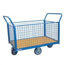 Fimm - Carro modular azul con rejilla 2 adrales 2 barras