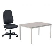Pack ergo: escritorio combi-classic + silla younico 1151 - Manutan